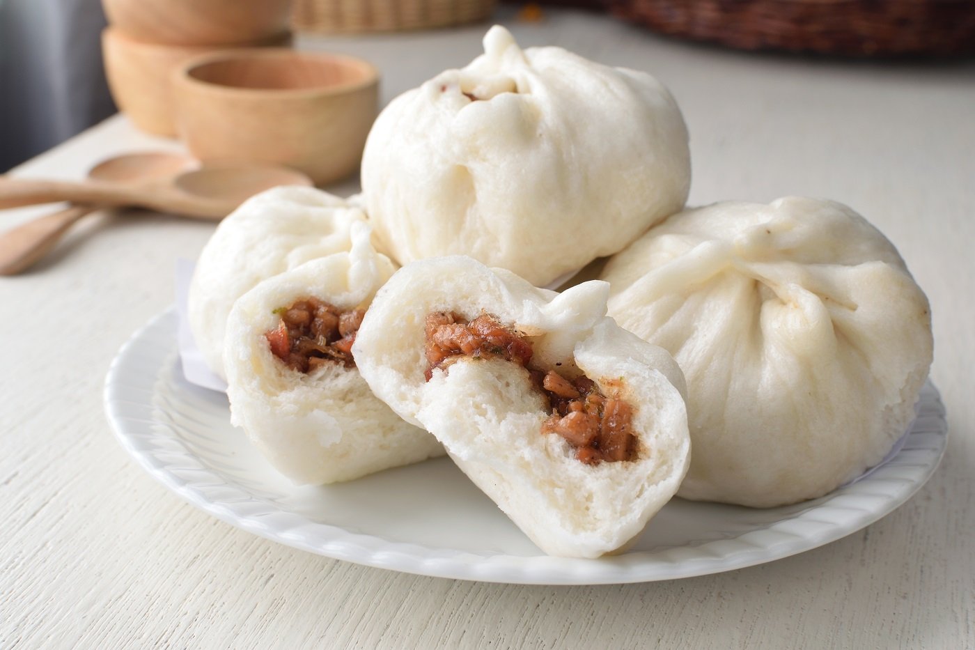 Ăn bánh bao nhân thịt thường xuyên có béo do chứa lượng calo khoảng 348 kcal Ăn bánh bao nhân thịt thường xuyên có béo do chứa lượng calo khoảng 348 kcal